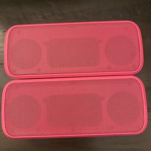 Insignia Bluetooth speakers. Free with purchase